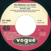 7inch Vinyl Single - Michael Ande - Die Mädchen Von Heute