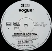 12inch Vinyl Single - Michael Andrew Sarce - It's Allright