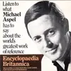 7inch Vinyl Single - Michael Aspel - Michael Aspel Talks About Encyclopaedia Britannica - Flexi-disc