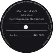 7inch Vinyl Single - Michael Aspel - Michael Aspel Talks About Encyclopaedia Britannica - Flexi-disc