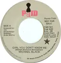 7inch Vinyl Single - Michael Black - Girl You Don't Know Me / Someone Like You