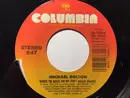7inch Vinyl Single - Michael Bolton - When I'm Back On My Feet Again