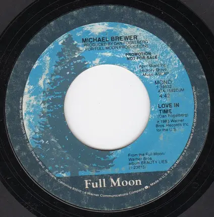 Michael Brewer - Love In Time