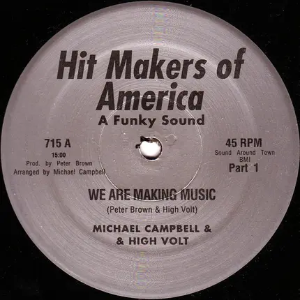 Michael Campbell & High Volt - We Are Making Music