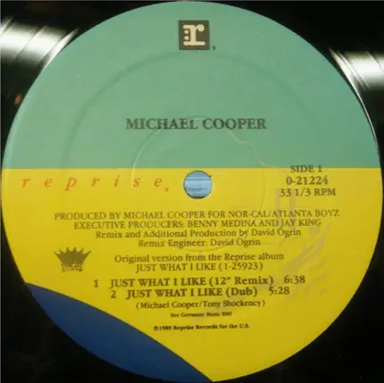 Michael Cooper - Just What I Like