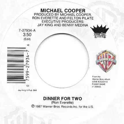 Michael Cooper - Dinner For Two
