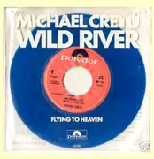 7inch Vinyl Single - Michael Cretu - Wild River - Blue vinyl