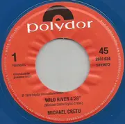 7inch Vinyl Single - Michael Cretu - Wild River - Blue vinyl