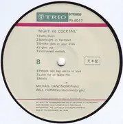 LP - Michael Danzinger , Will Horwell - 'Night In Cocktail' - Insert
