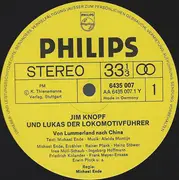 LP - Michael Ende - Jim Knopf Und Lukas Der Lokomotivführer - Von Lummerland Nach China