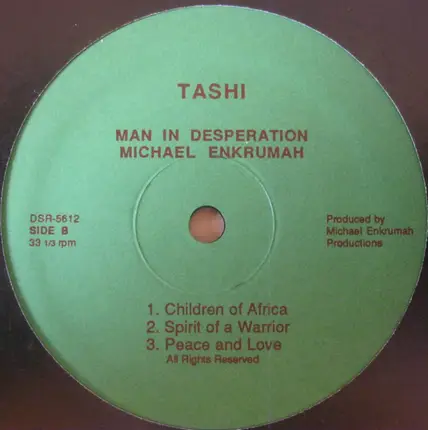 Michael "Enkrumah" Henry - Man In Desperation