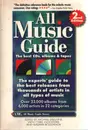 Paperback - Michael Erlewine / Vladimir Bogdanov a.o. - All Music Guide: Best CDs, Albums and Tapes (2nd Edition)