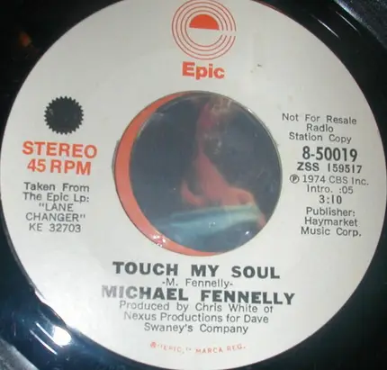 Michael Fennelly - Touch My Soul