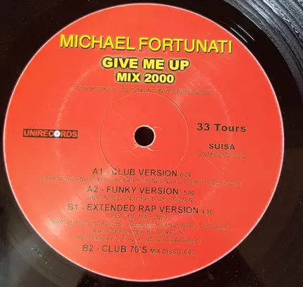 Michael Fortunati - Give Me Up Mix 2000