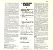 LP - Michael Haydn - Vesperae In Festo SS. Innocentium / Graduale In Festo SS. Innocentium Extra Dominicam / Graduale In Festo SS. Innocentium Die Dominica
