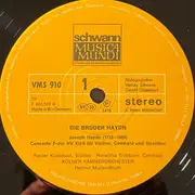 LP - Michael Haydn / Joseph Haydn - Die Brüder Haydn = Les Frères Haydn = The Haydn Brothers