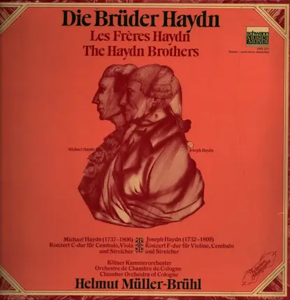 Michael Haydn / Joseph Haydn - Die Brüder Haydn = Les Frères Haydn = The Haydn Brothers