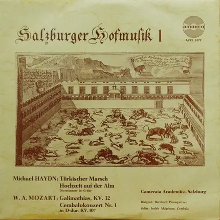 Michael Haydn / Wolfgang Amadeus Mozart - Salzburger Hofmusik I