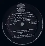LP - Michael Haydn / Wolfgang Amadeus Mozart - Salzburger Hofmusik I