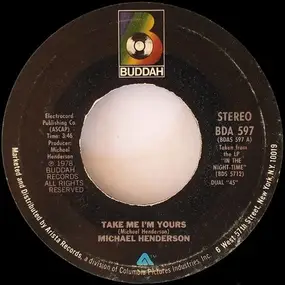 Michael Henderson - Take Me I'm Yours / Let Me Love You