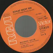 7inch Vinyl Single - Michael Holm - Fällt Der Vorhang Für Uns Zwei / Schlaf Nicht Ein