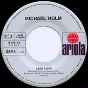 7inch Vinyl Single - Michael Holm - Lady Love / Hey Music