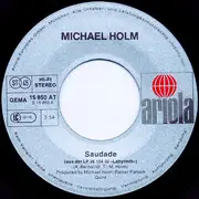 7inch Vinyl Single - Michael Holm - Saudade