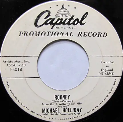 Michael Holliday With Norrie Paramor And His Orchestra - Keep Your Heart