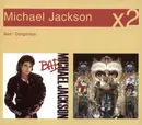 Double CD - Michael Jackson - Bad / Dangerous - Slipcase Box