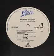 12inch Vinyl Single - Michael Jackson - Man In The Mirror - Spanish Pressing