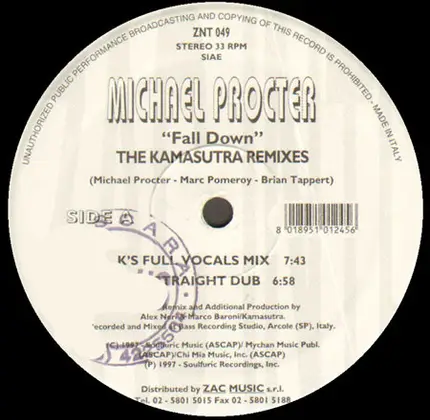 Michael Procter - Fall Down - The Kamasutra Mixes