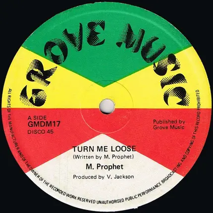 Michael Prophet - Turn Me Loose / Praise You Jah Jah