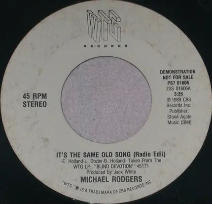 Michael Rodgers - It's The Same Old Song