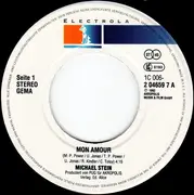 7inch Vinyl Single - Michael Stein - Mon Amour
