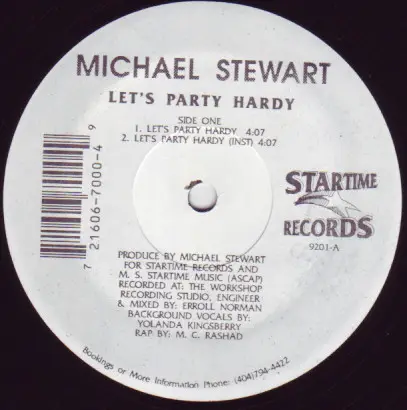 Michael Stewart - Let's Party Hardy