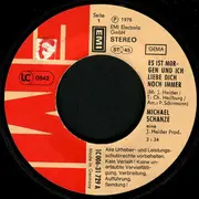 7inch Vinyl Single - Michael Schanze - Es Ist Morgen Und Ich Liebe Dich Noch Immer