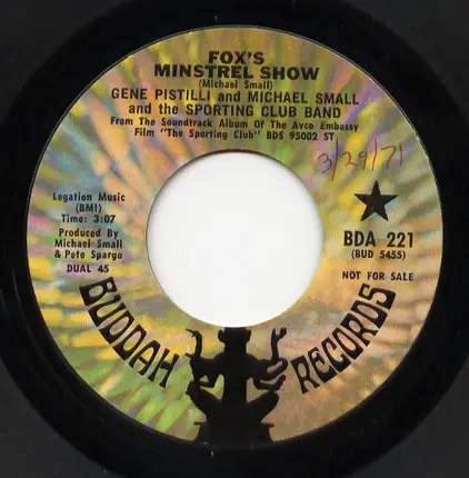 Michael Small - Fox's Minstrel Show