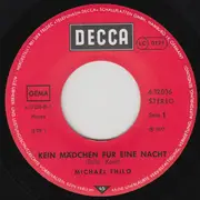 7inch Vinyl Single - Michael Thilo - Kein Mädchen Für Eine Nacht