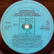 LP - Michael Tilson Thomas , Sarah Vaughan , Los Angeles Philharmonic Orchestra - Gershwin Live!
