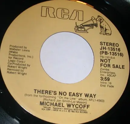 Michael Wycoff - There's No Easy Way