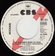 7inch Vinyl Single - Michael - The Children's Song Of Hope (So Many Million People)