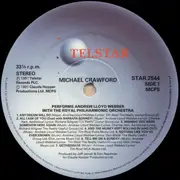 LP - Michael Crawford With The Royal Philharmonic Orchestra - Michael Crawford Performs Andrew Lloyd Webber