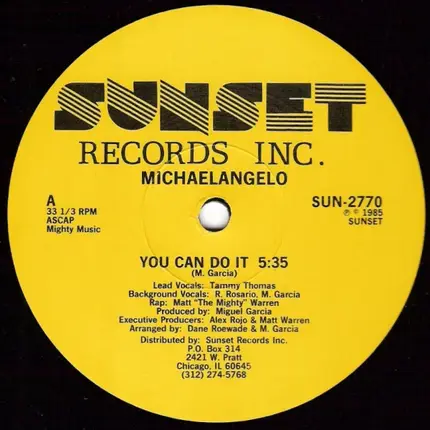 Michaelangelo - You Can Do It