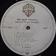 LP - Michael Franks - Objects Of Desire