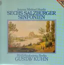 Double LP - Michael Haydn - Sechs Salzburger Sinfonien (Gustav Kuhn)