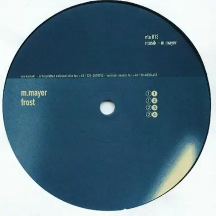 Michael Mayer - Frost