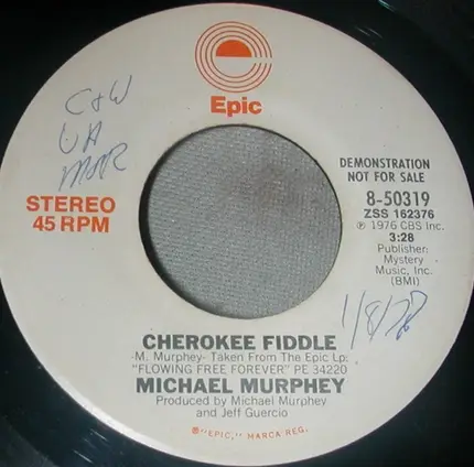 Michael Martin Murphey - Cherokee Fiddle