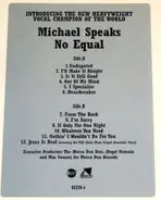 Michael Speaks - No Equal