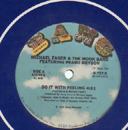 Michael Zager & The Moon Band feat. Peabo Bryson - This is the Life/Do it with Feeling