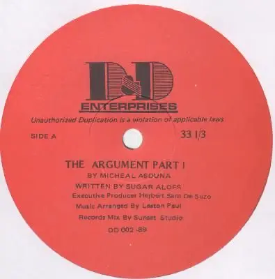 Micheal Asouna, Sugar Aloes - The Argument Part 1 / Public Advise Part 2